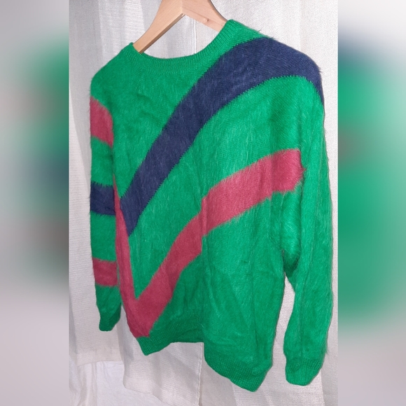 Vintage handmade Bolivian Hands LTD Alpaca wool pullover sweater sz Medium - Picture 1 of 5